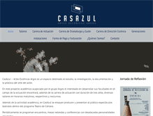 Tablet Screenshot of casazul.com.mx